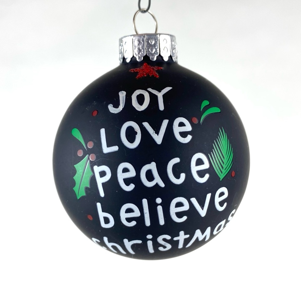 Christmas Ornament with Joyful Messages